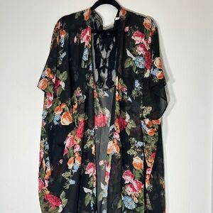 Avenue Rose Duster with Mesh Back Panel